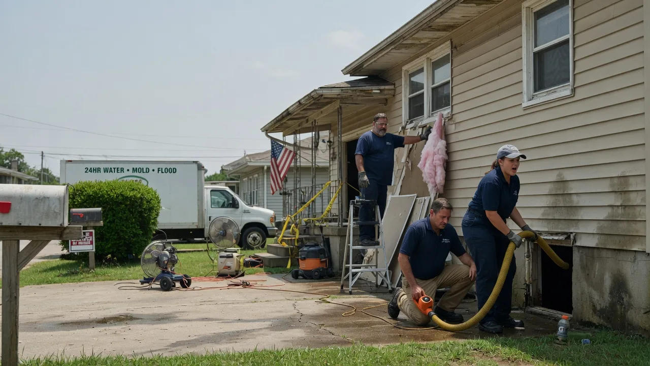 Water Damage Repair in Leonville, LA near me